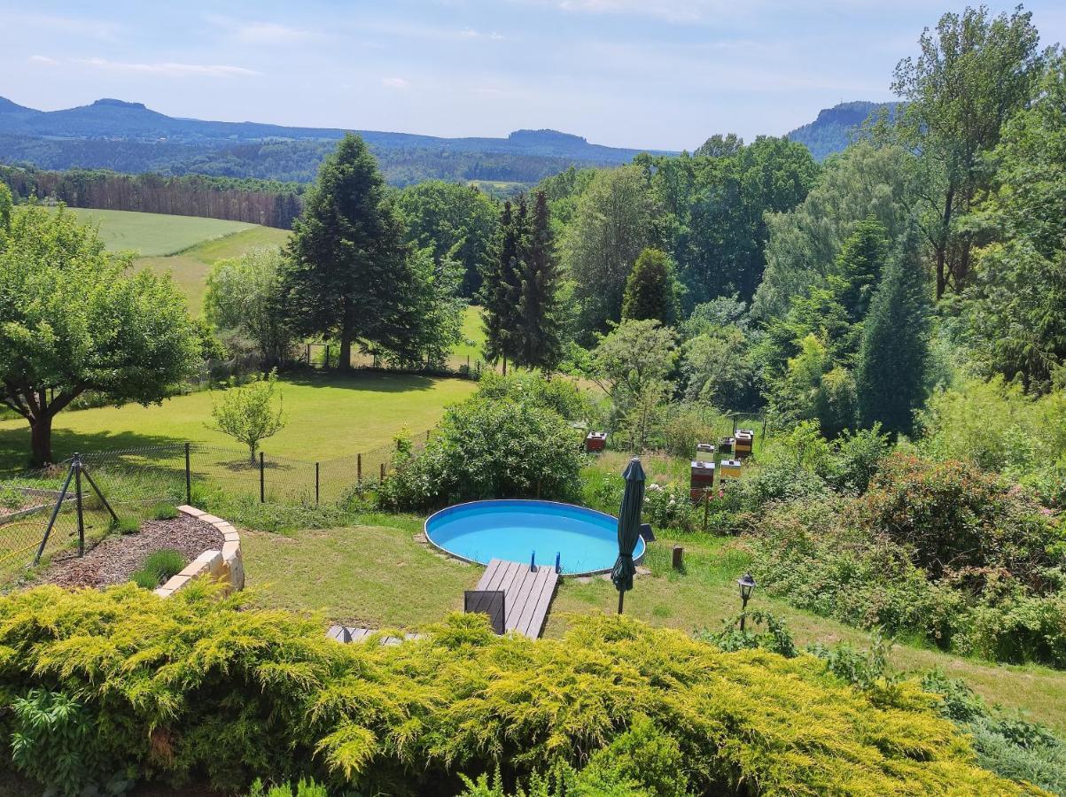 Ferienhaus Hering Neu Porschdorf Dış mekan fotoğraf